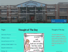 Tablet Screenshot of mampublicschool.com